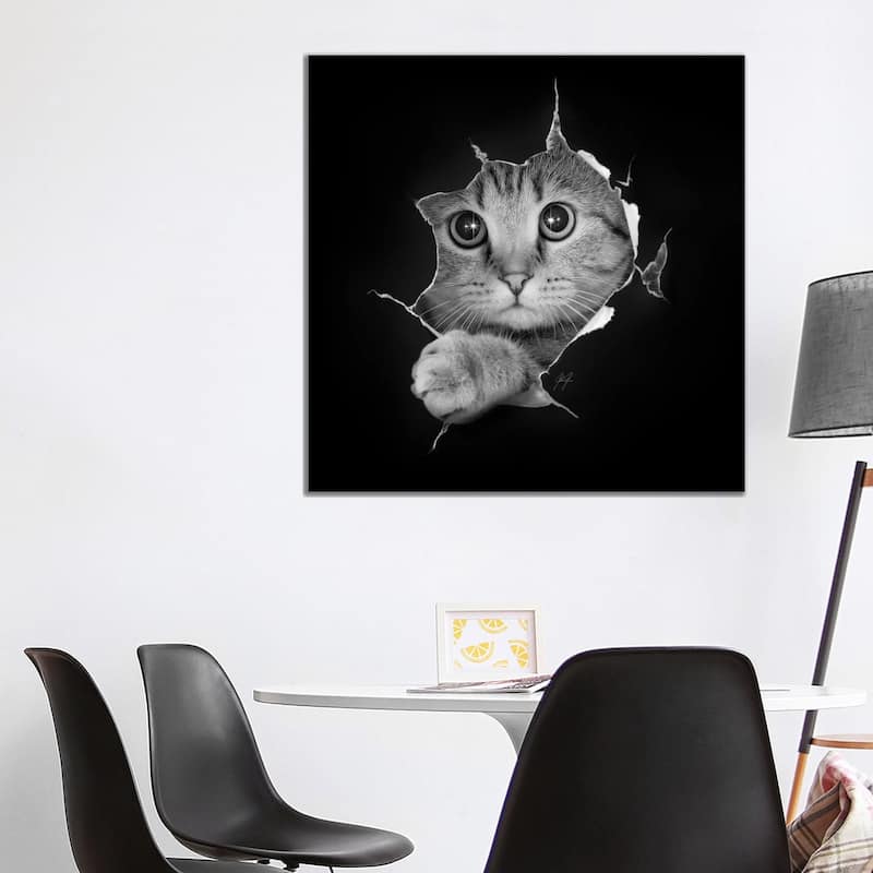 iCanvas "Just Checking" by Kathrin Federer Canvas Print - 37x37x1.5