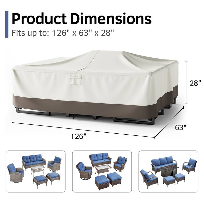 Outdoor Furniture Covers Waterproof Sofa Cover