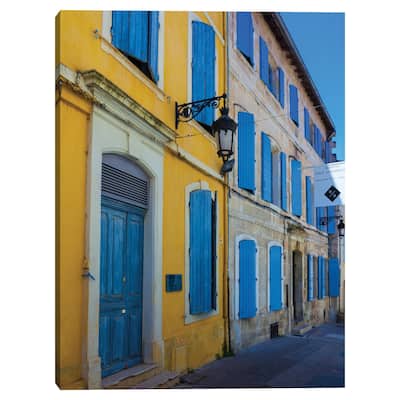 Blue Windows Galore by Sossi Madzounian Canvas Art Print