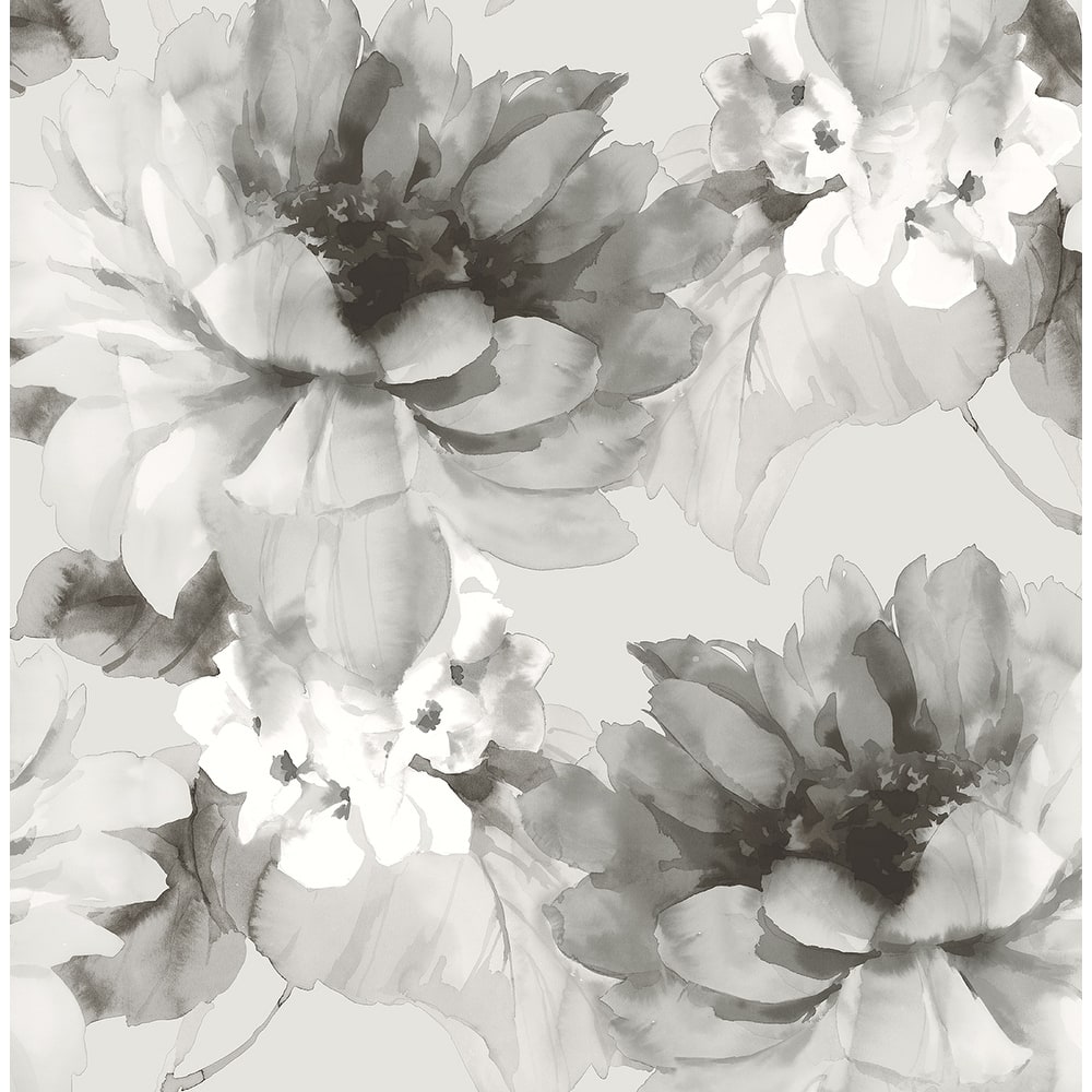 Harry & Grace Watercolor Floral Peel and Stick Wallpaper