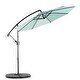 preview thumbnail 13 of 49, Best Choice Products 10ft Offset Hanging Market Patio Umbrella