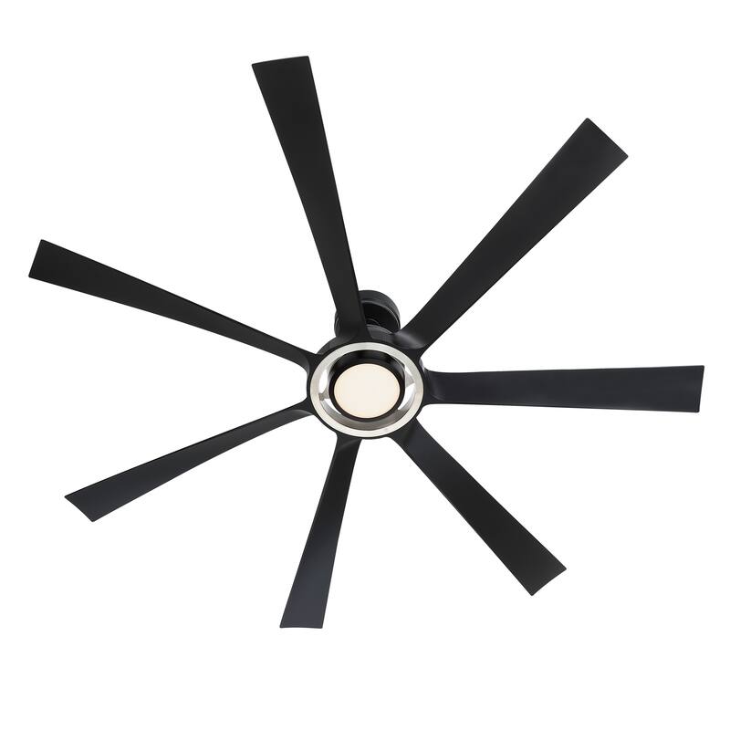 Lenzi 60 inch Indoor/Outdoor Smart Ceiling Fan with LED Light Kit and Remote