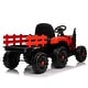 preview thumbnail 32 of 58, Christmas Gift 24V Kids Electric Ride On Tractor with Trailer, Dual 200W Motors, and Parental Remote