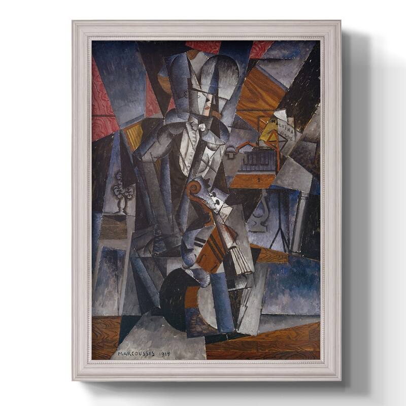 The Musician Premium Framed Canvas- Ready to Hang