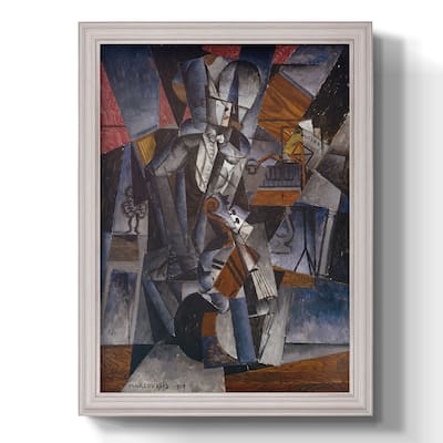 The Musician Premium Framed Canvas- Ready to Hang
