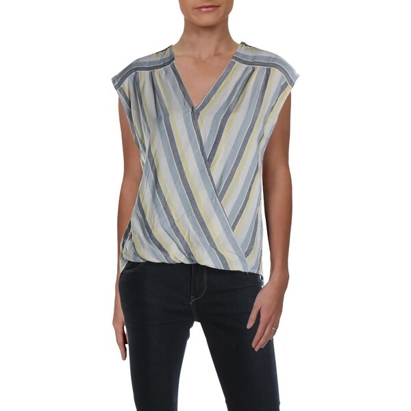 max studio wrap top