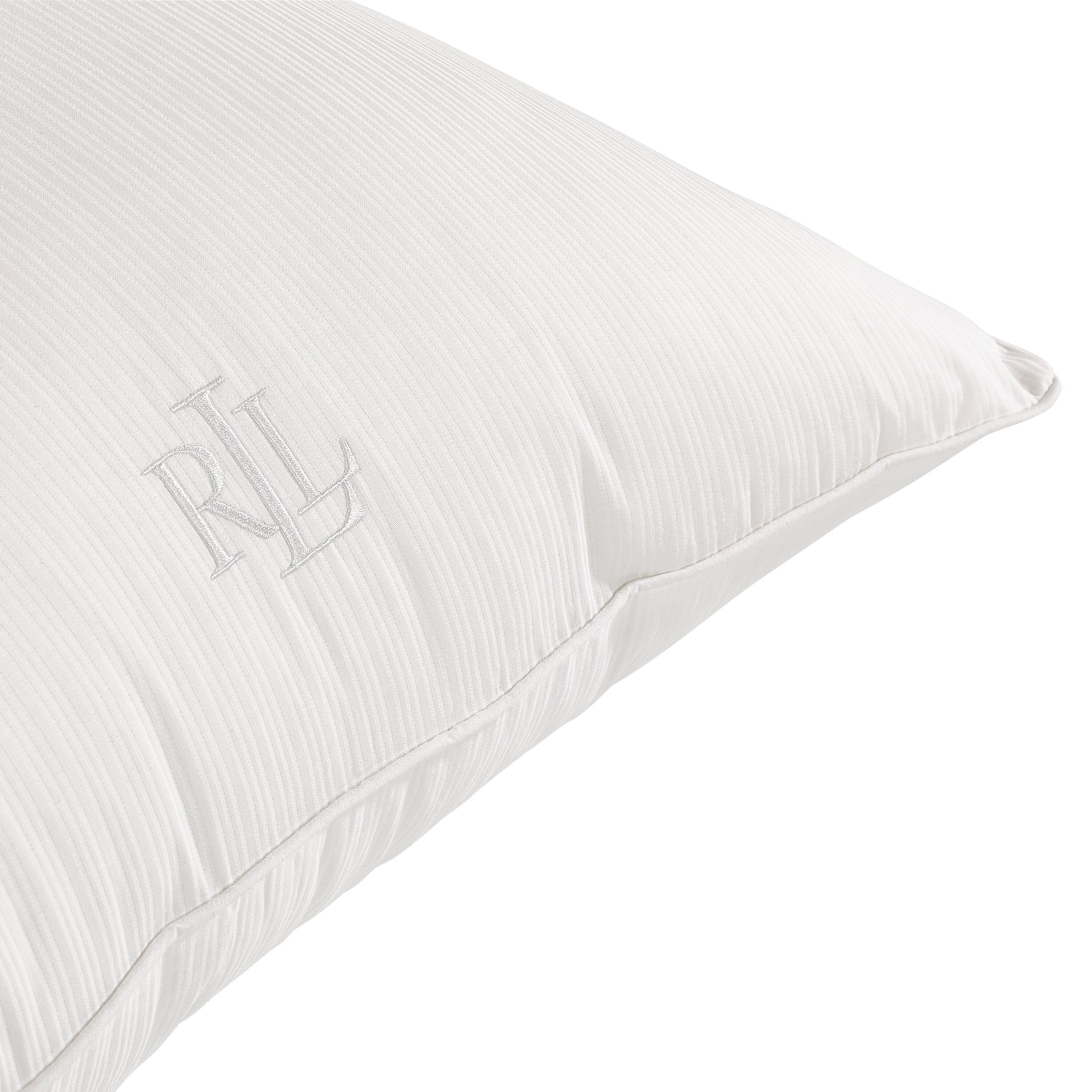 Lauren Ralph Lauren Won t Go Flat Bed Pillows 2 Pack White
