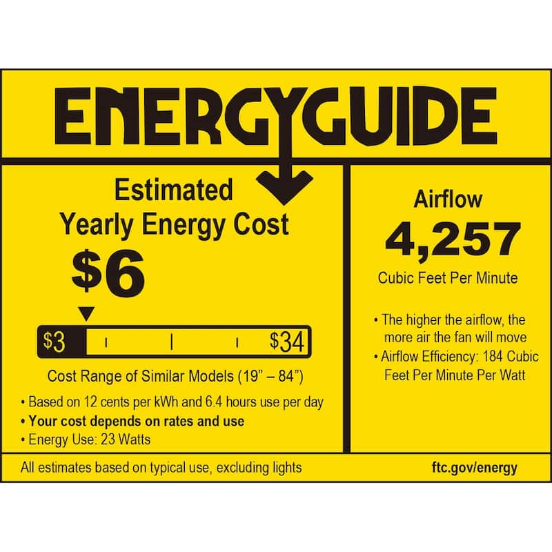 Kute5 52 inch Indoor/Outdoor Ceiling Fan with Black Blades - Brushed Satin Brass