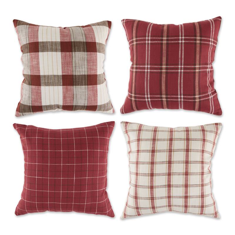 Farmhouse Pillow Cover 18x18 (Set of 4)