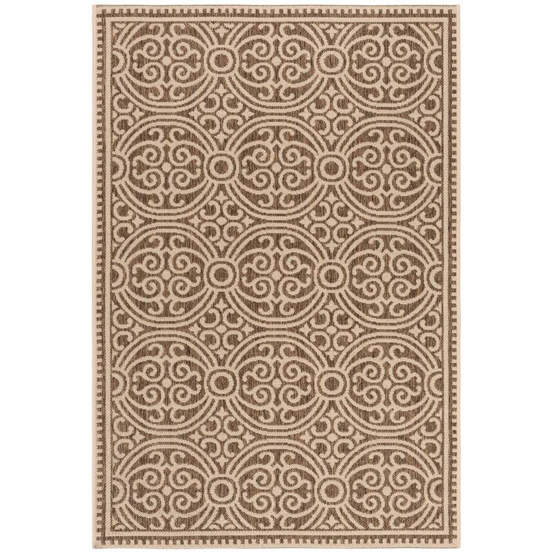 SAFAVIEH Beach House Guilene Indoor/ Outdoor Waterproof Patio Backyard Rug