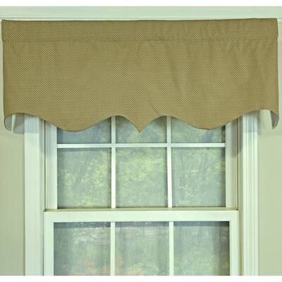 RLF Home Basket Weave Regal Valance