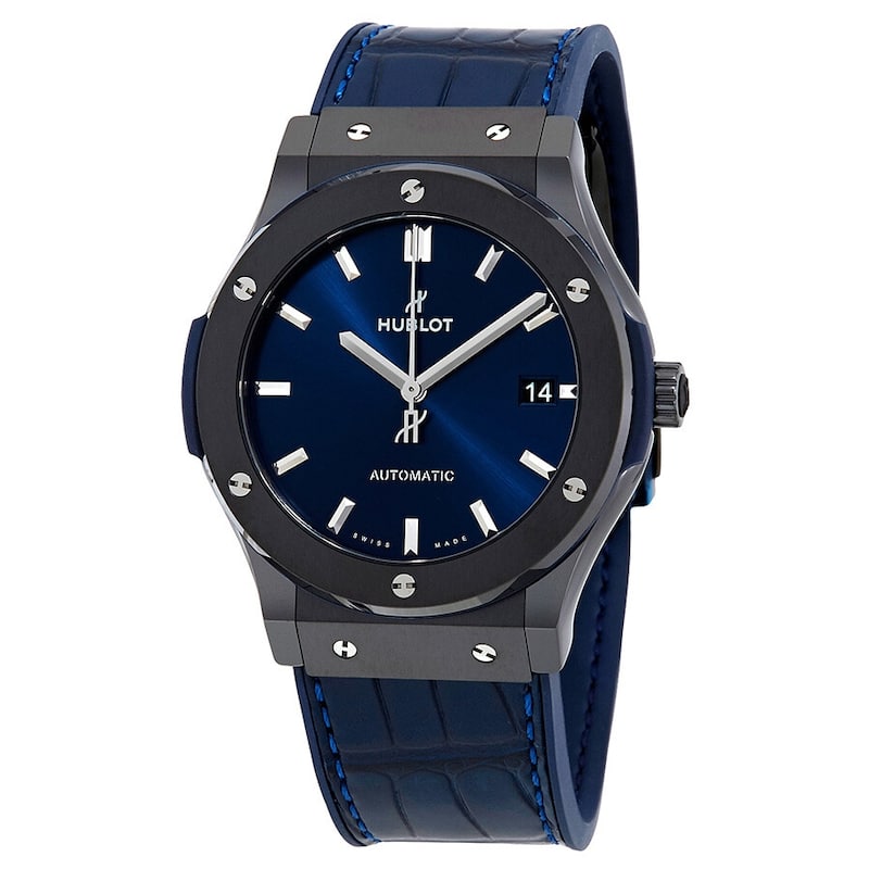 Hublot Classic Fusion Automatic Mid-size Men's Watch - Blue and Black