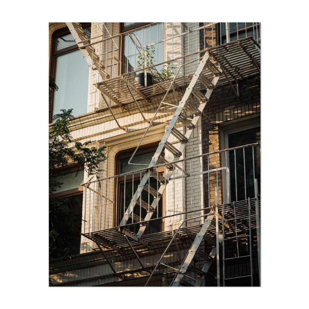 SoHo New York Fire Escapes Soho 01 Photography City Art Print/Poster
