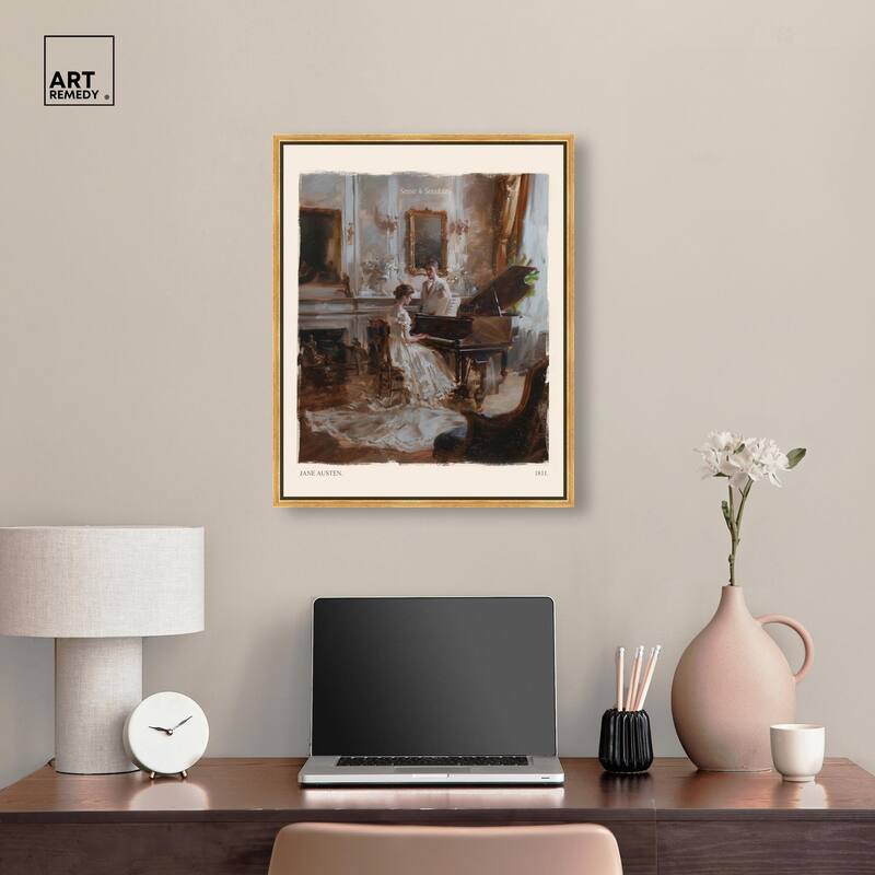 Sense and Sensibility Scene Canvas by Art Remedy