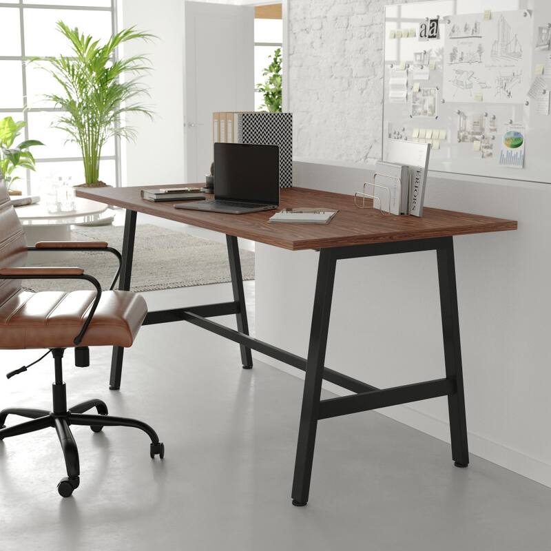 Commercial Conference Table with Laminate Top and A-Frame Base