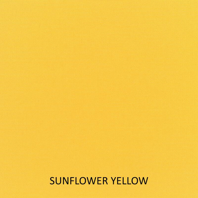 Sunbrella Canvas 45 in x 17 in x 2 in Bench Cushion Bristol - 45 in x 17 in x 2 in - Sunflower Yellow