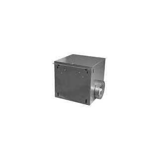 Soler and Palau FFC400 400 CFM Ceiling and Inline Cabinet Ventilator - Off White Grill