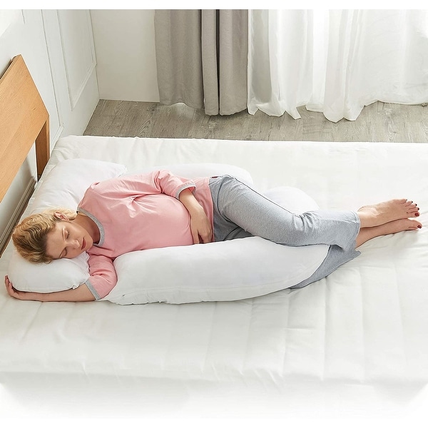 U shaped pillow bed bath beyond hot sale