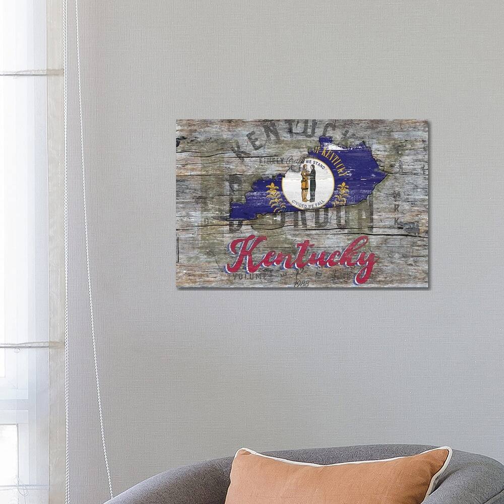 iCanvas "Rustic Morning In Kentucky State" by Diego Tirigall Canvas Print