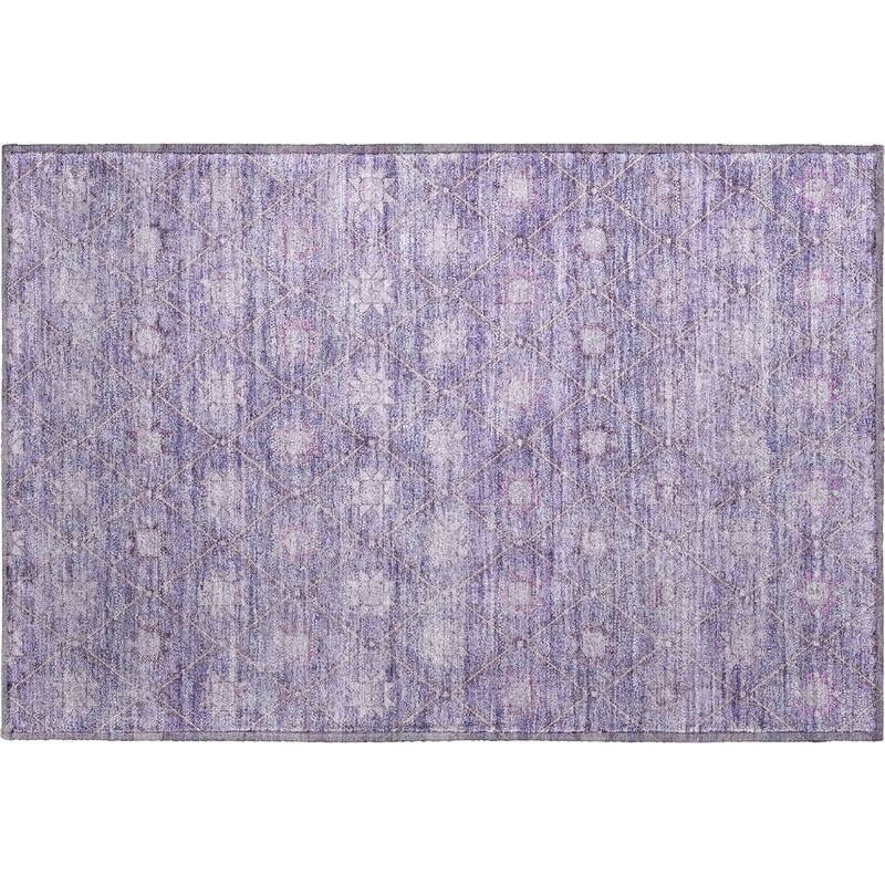 Premium Washable Super Soft Boho Trellis Mayfield Rug
