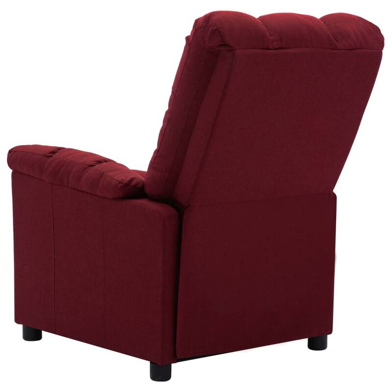 vidaXL Massage Recliner Electric Massaging Recliner Chair for Elderly Fabric - 29.1" x 39" x 40.2"