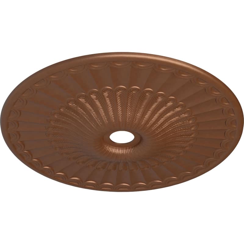 36 5/8"OD x 3 5/8"ID x 2 3/8"P Galveston Ceiling Medallion