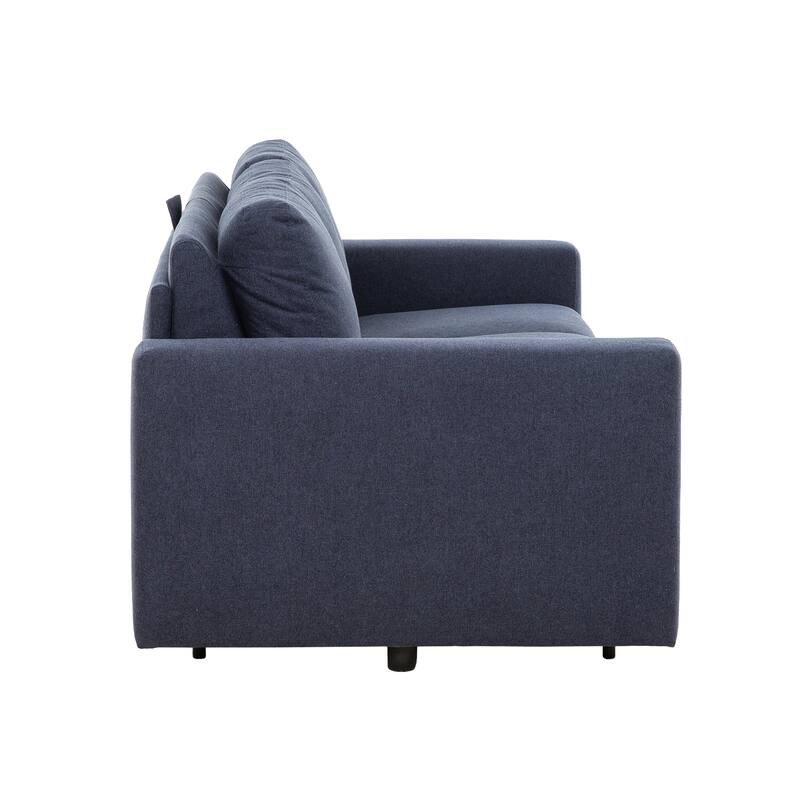 Stearns & Foster® Paolo 82 in. Queen Sleeper Sofa with 5in Memory Foam Mattress