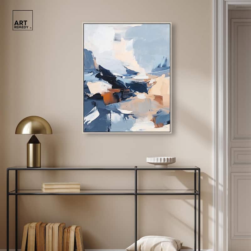 A Symphony in White III Canvas by Art Remedy