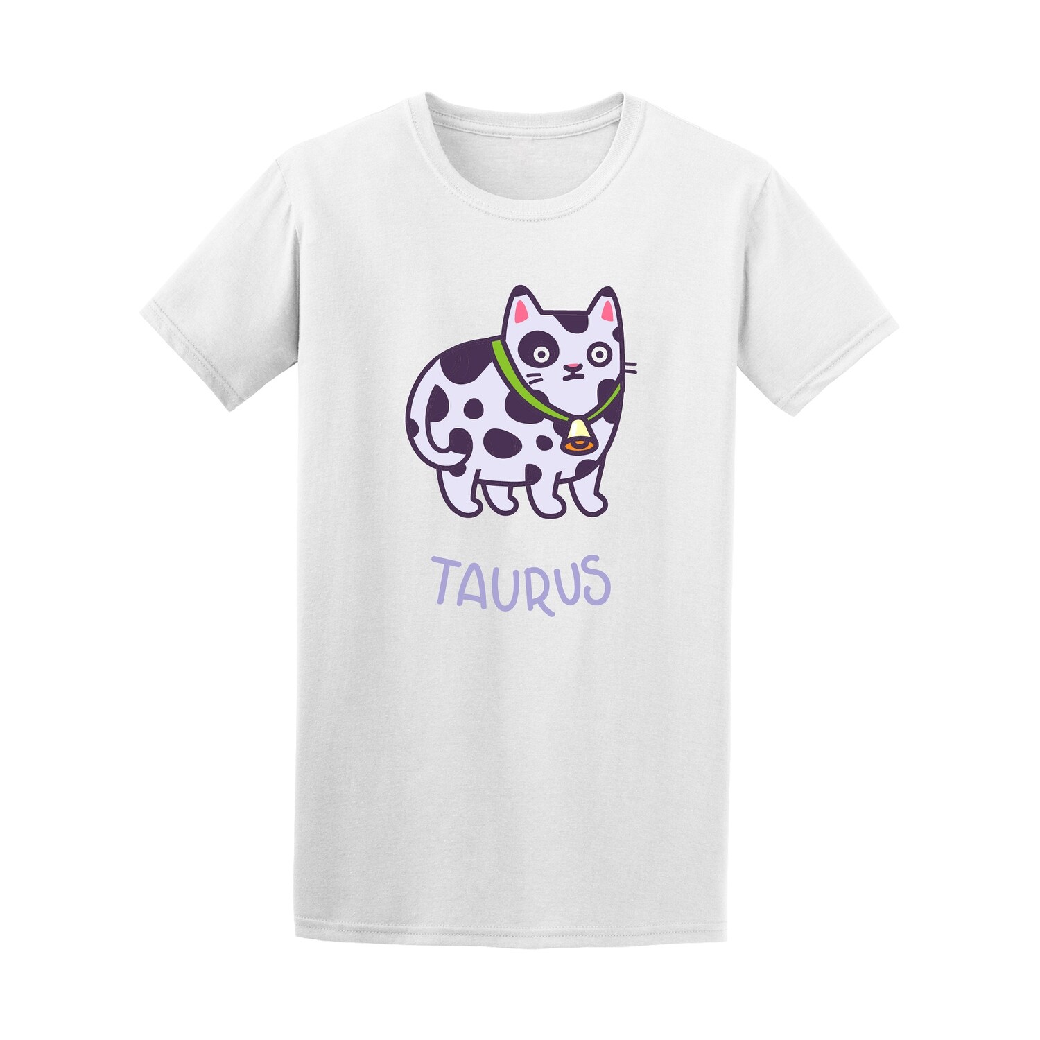 Shop Cartoon Cow Cat Zodiac Taurus Men S Tee Image By