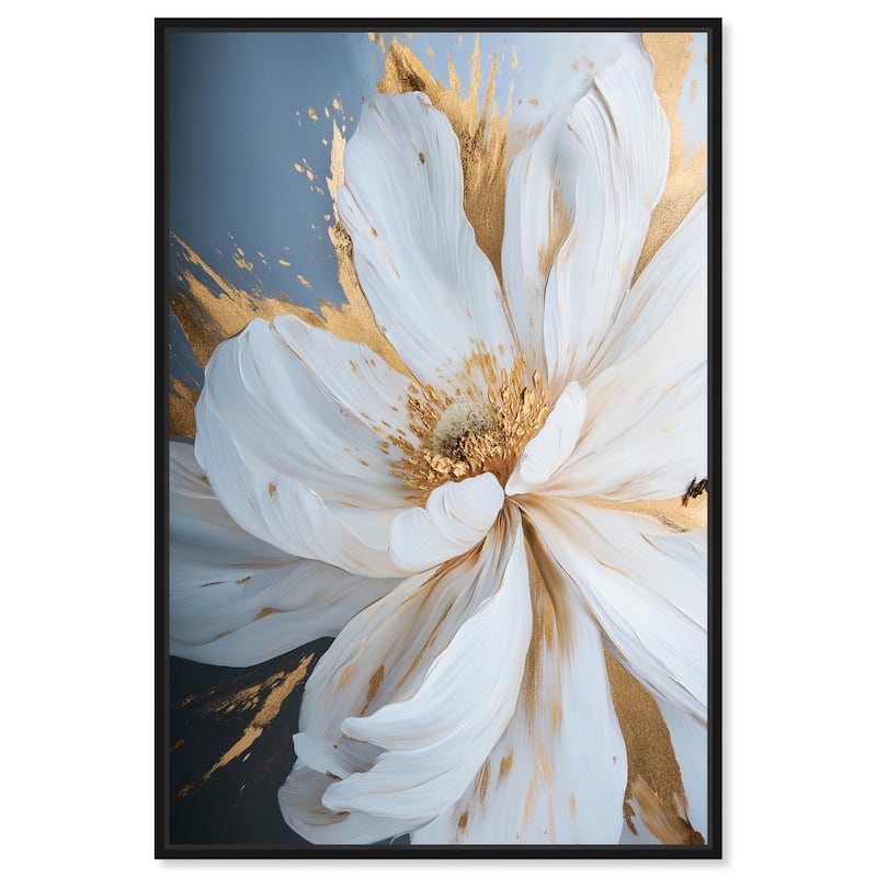 Purest Pollen I Canvas by Art Remedy - 36" x 54" - Black