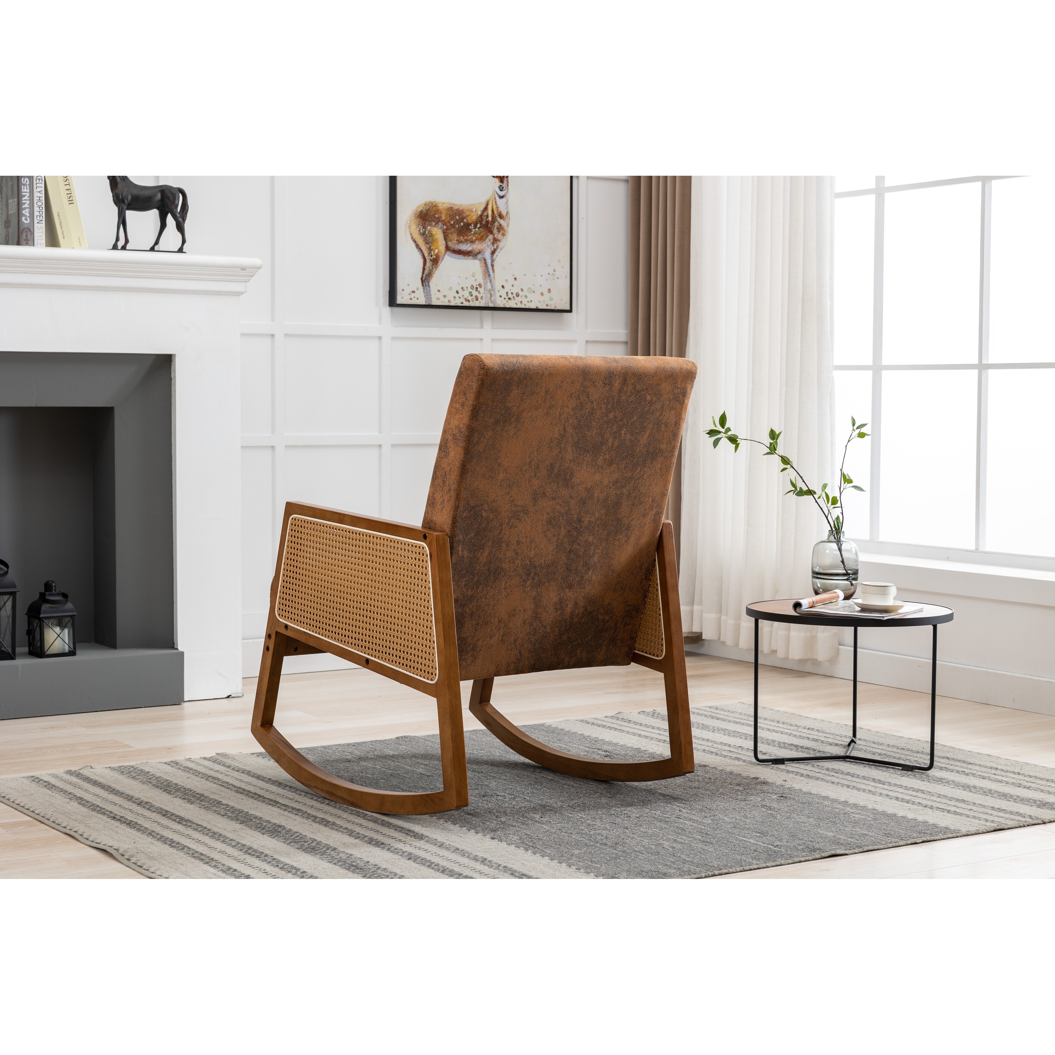 Microsuede hotsell accent chair