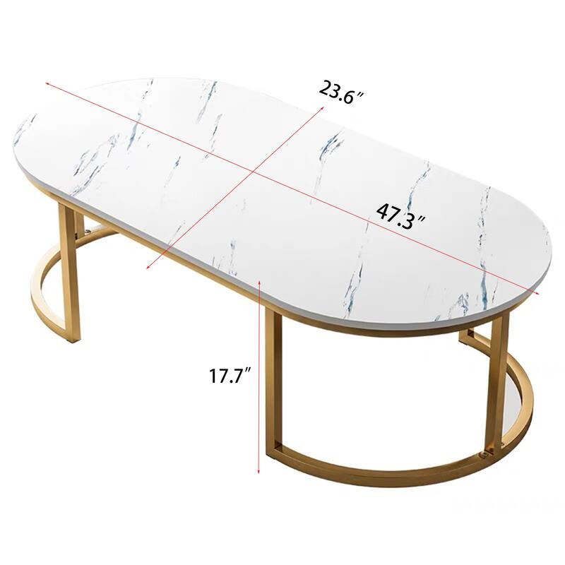 Wooden Coffee Table for Office Living Room