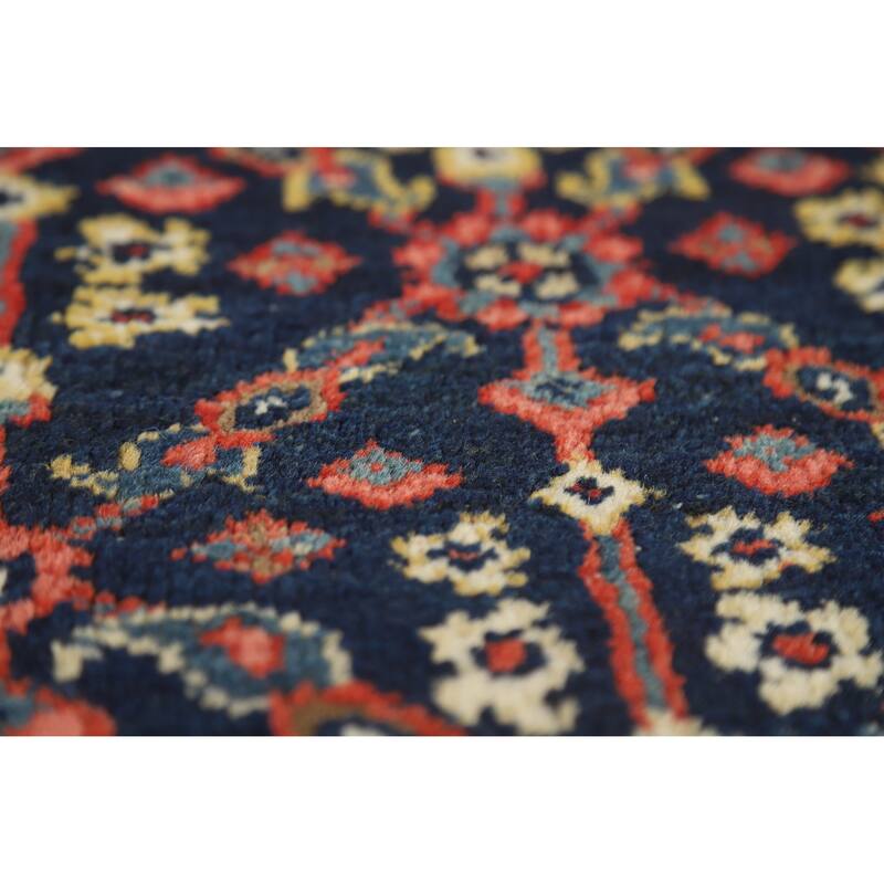 Hand Knotted Oriental 100% Wool Carpet Traditional Medallion Oranges & Rust Sultanabad Area Rug - 12' 0'' X 8' 8''