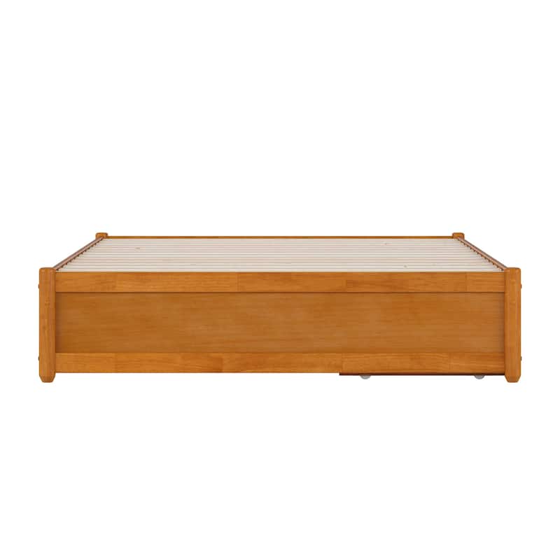 Barcelona Panel Platform Bed with Storage Drawers
