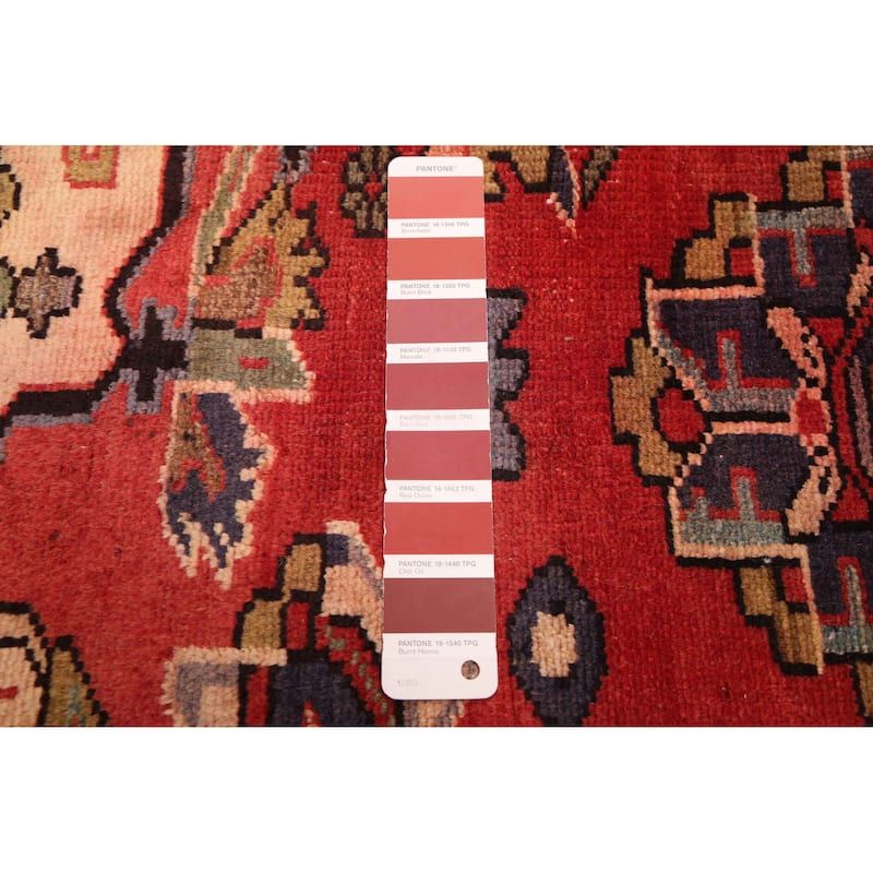 ECARPETGALLERY Hand-knotted Andelz Red Wool Rug - 4'0 x 6'5