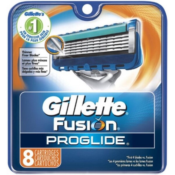 Gillette Fusion ProGlide Cartridges 8 ea
