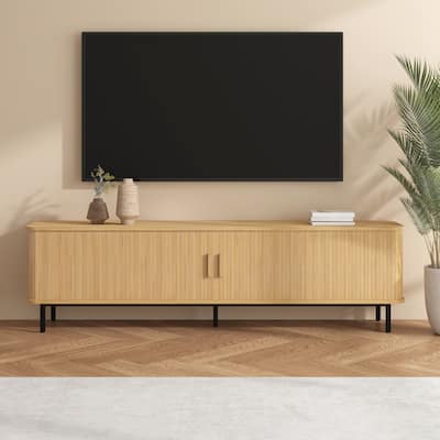Modern Storage TV Stand - 78"x22"
