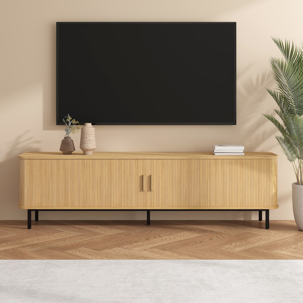 Modern Storage TV Stand - 78"x22"