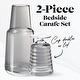preview thumbnail 2 of 12, American Atelier Bedside Water Carafe with Footed Glass/Lid