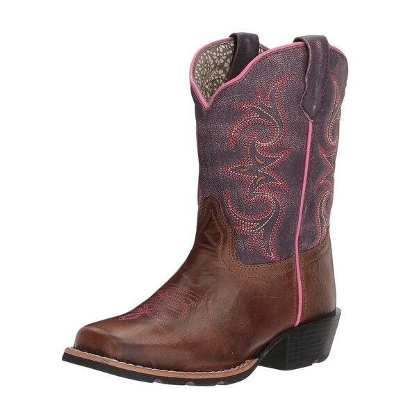 girls purple cowboy boots