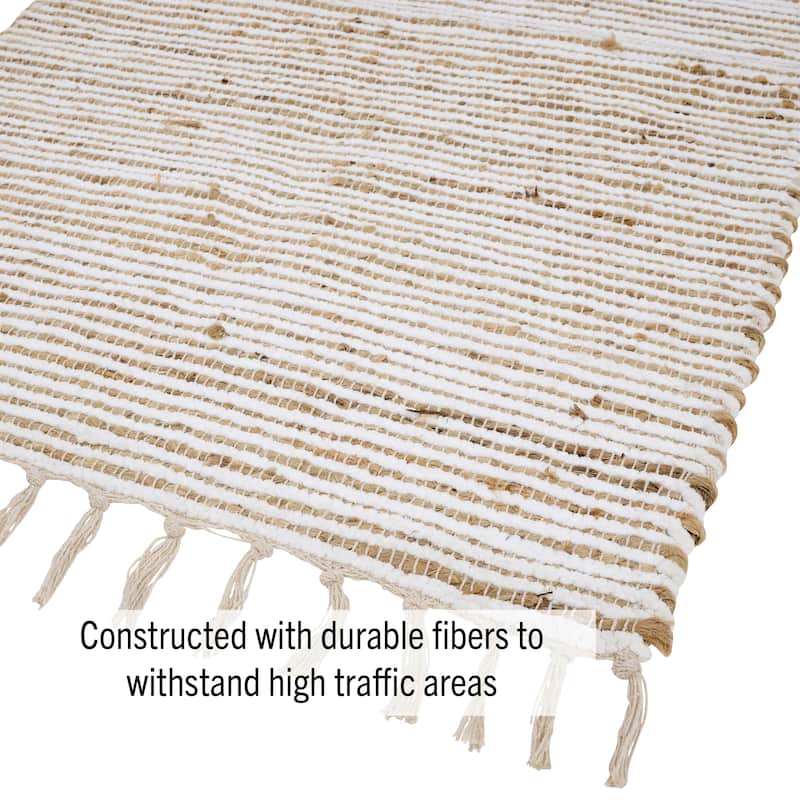 Nautica Jute Handmade Modern Home Decor Accent Rug
