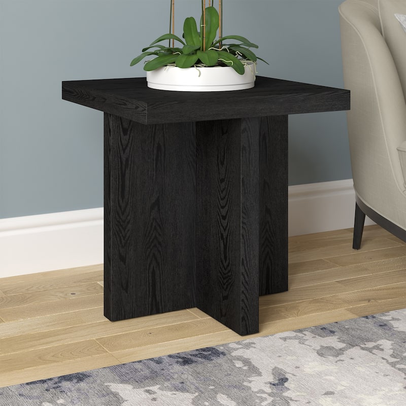 Elna 22" Wide Square Side Table - 22" Wide