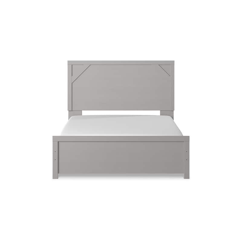 Cottonburg Gray Panel Bed