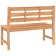 preview thumbnail 5 of 5, vidaXL Patio Bench 44.9" Solid Teak Wood