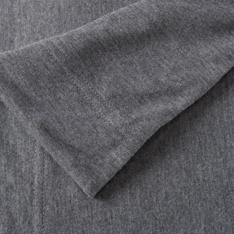 Premium Heathered Melange T-Shirt Jersey Knit Sheet Set