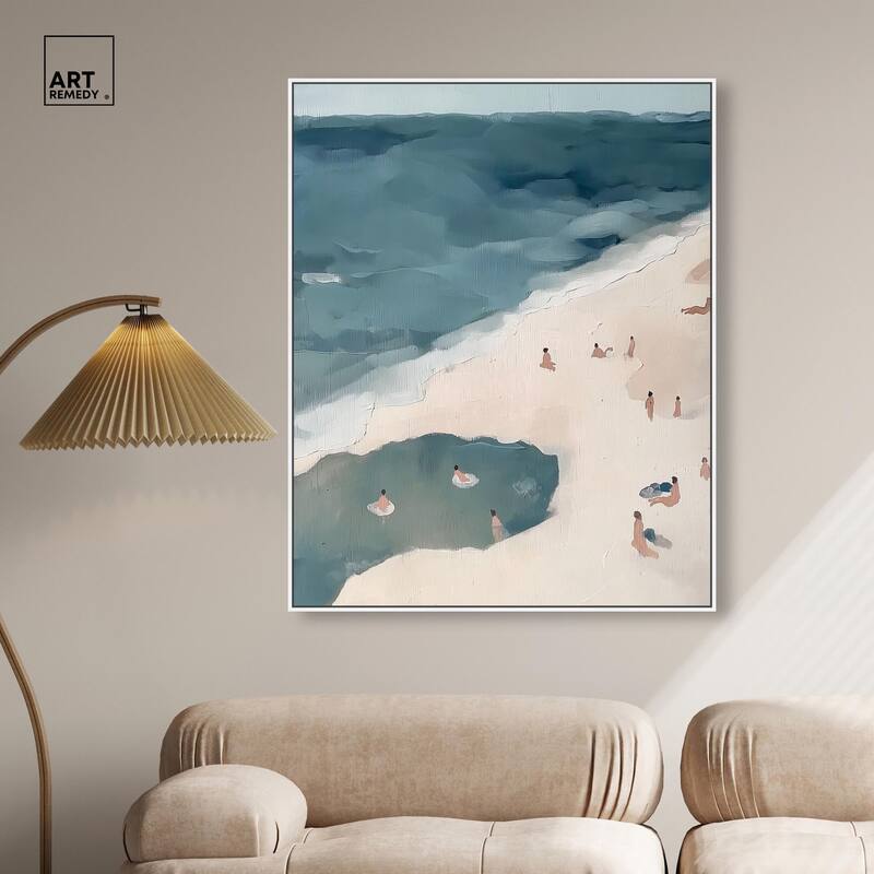Daydreams by the Sea Canvas by Art Remedy