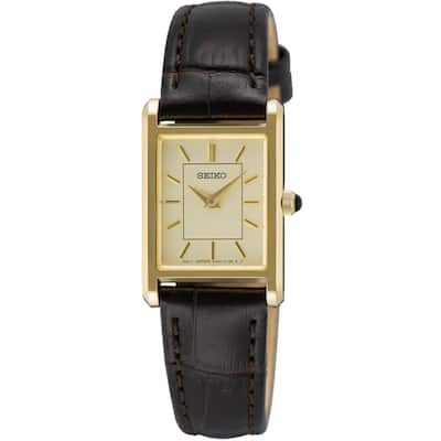 Seiko Women's Classic Gold Dial Watch - SWR110P1 - 6 (36)