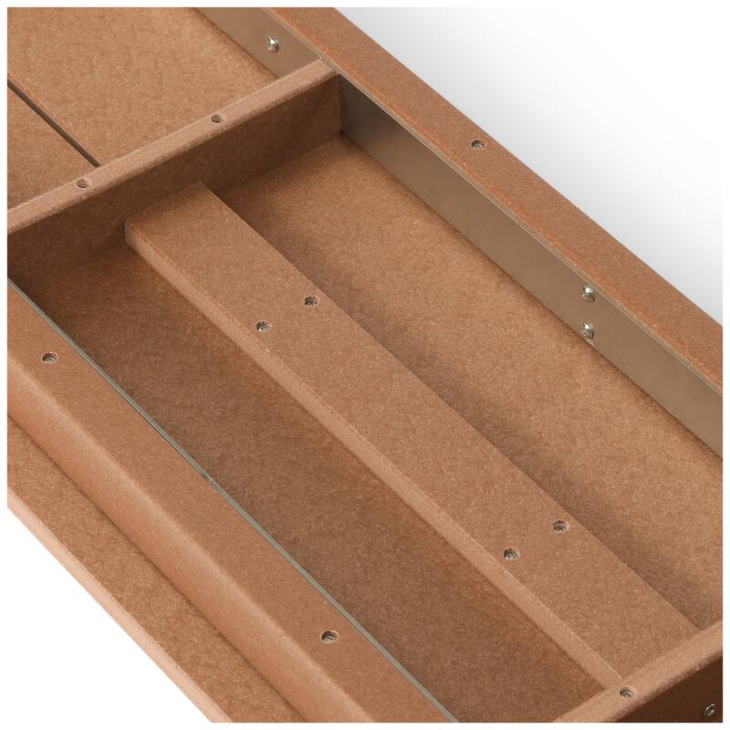 Polytrends Shoreside Patio 48" Bench
