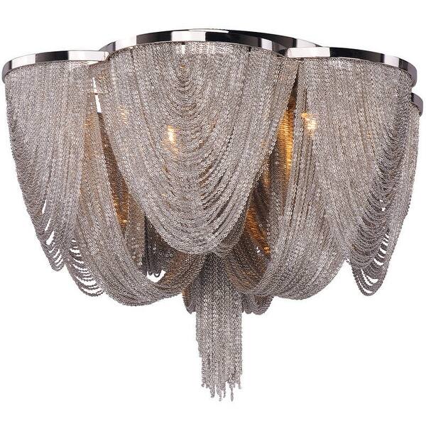 slide 2 of 4, Maxim Chantilly 6-Light Flush Mount