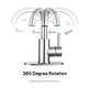 preview thumbnail 7 of 6, Brushed Nickel Centerset Bathroom Faucet